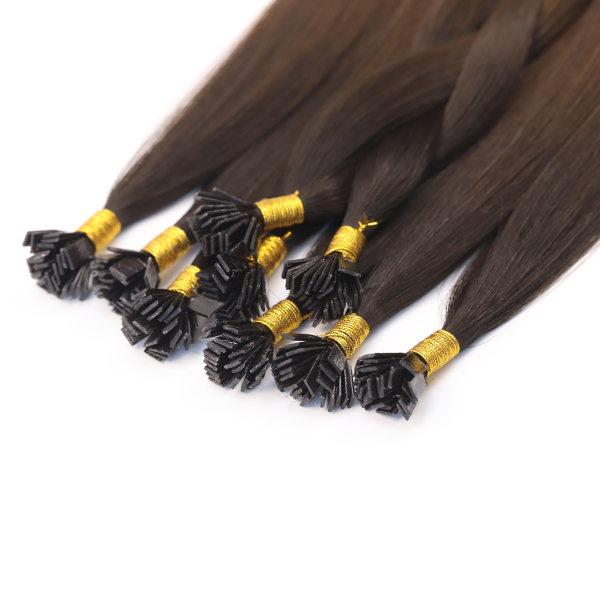 Wholesale Pre-bonded Italian Keratin Tip Extensions Raw Russian Human Remy Hair