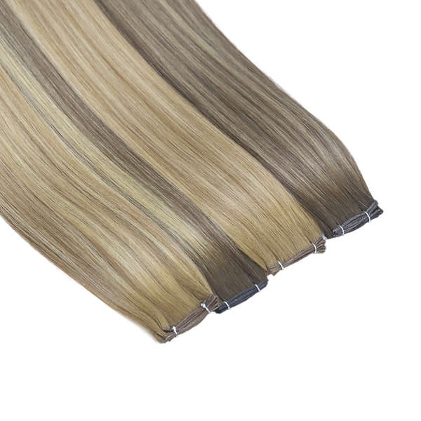 Super Thin Thick Ends Cuticle Aligned Genius Weft Hair Extension