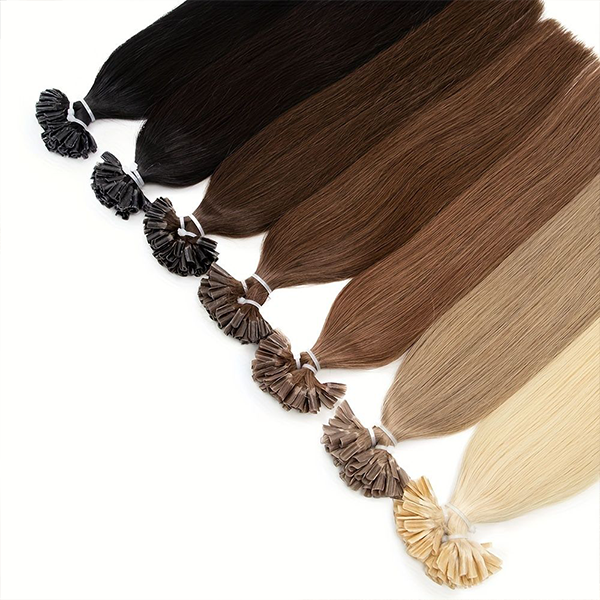 Wholesale Italian Keratin Pre Bonded Hair Extensions Remy U Tip Hair Extension