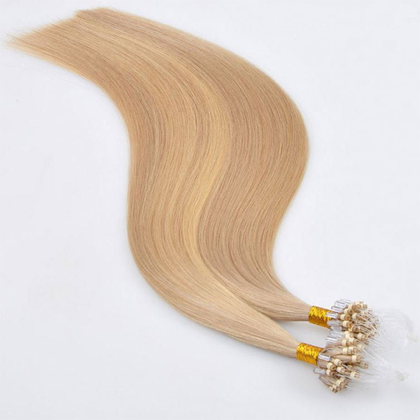 Wholesale 100% Remy Micro Loop Ring Human Hair Extension Straight