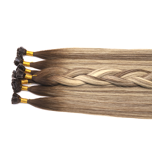 Factory Wholesale Keratin Tip Hair Extensions 100% Cuticle Aligned FLat tip Hair Vendors