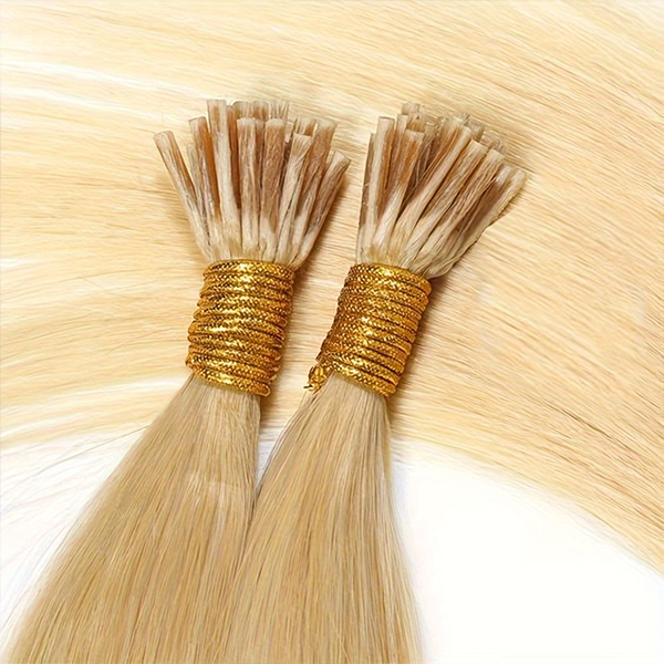 100% Virgin Remy Human Hair I Tip Hair Extensions Wholesale Human Hair