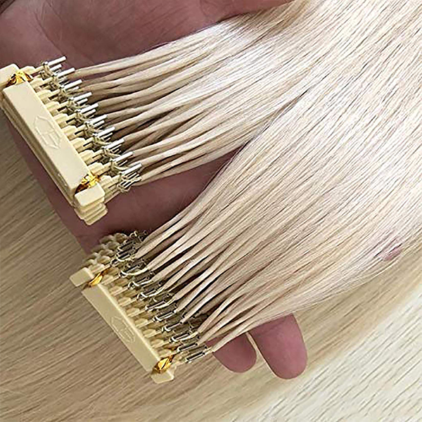 6D Natural Color Straight Unprocessed Double Drawn Human Hair