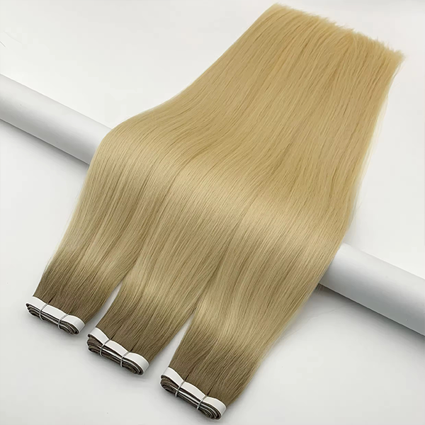 Skin Weft Russian Human Hair Tape Weft Hair Extension Long PU 