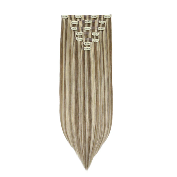 Seamless Invisible Clip In Hair Extensions Human Hair Extensions 