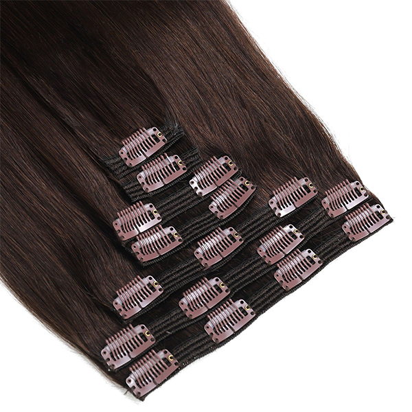 Double Drawn Clip in Hair Invisible Virgin Hair Extension