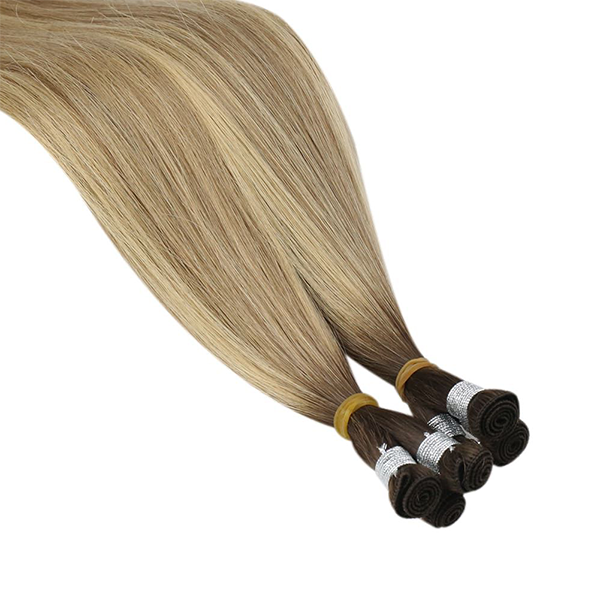 Double Drawn 100% Russian Virgin Remy Hair 100g Sew in Hair Extensions