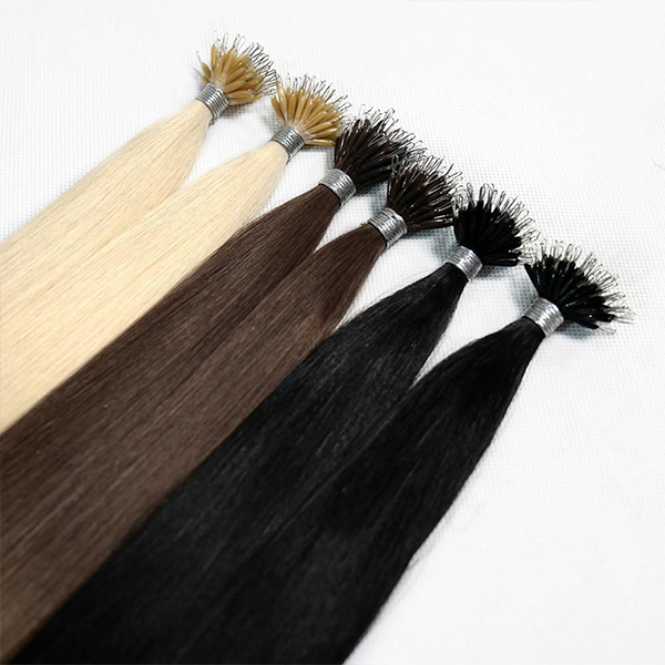 Premium Nano Rings Hair Extensions Tangle Free Invisible Nano Ring Tips 