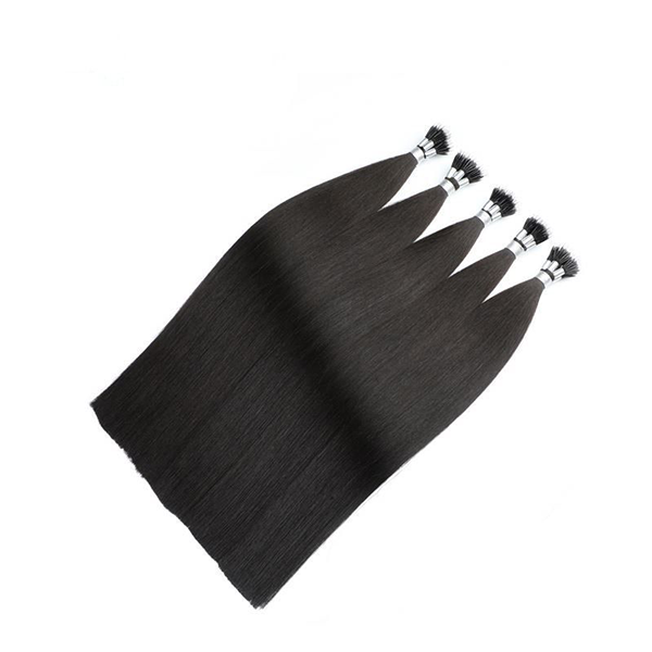 Full Cuticle Salon Quality Double Drawn Hair Extension Metal Tip Nano Ring Hair