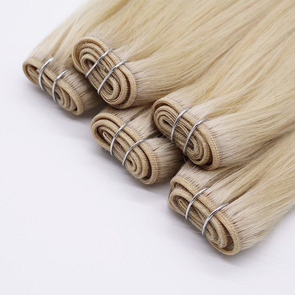 Double Weft Hair Extensions Machine Weft 100% Real Human Hair Extension