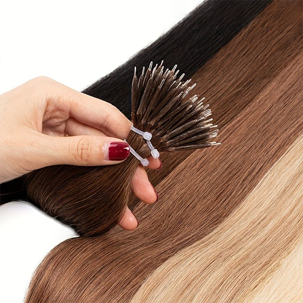Salon Professional Nano Ring Human Hair Extensions