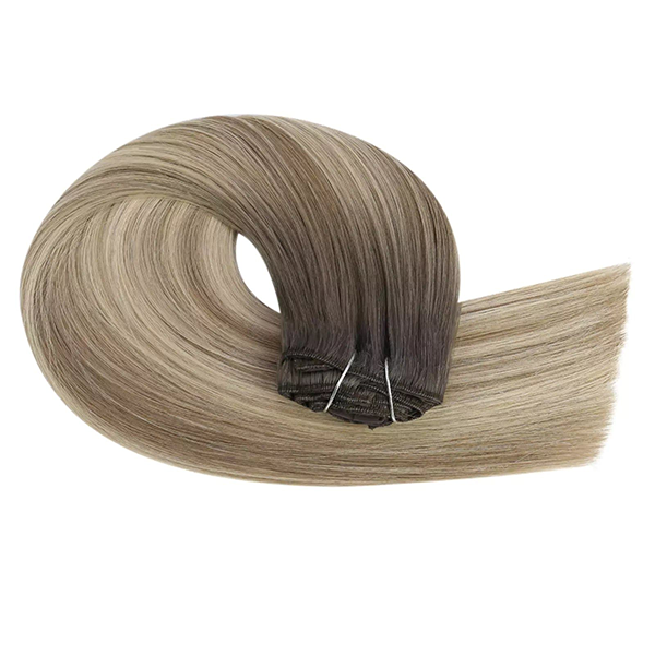 Top Quality Invisible Clip in Hair 100% Cuticle Virgin Human Hair