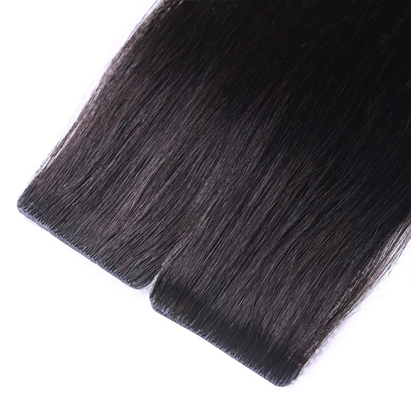 The Factory Tape In Hair Extensions 100 Human Hair For Black Hair