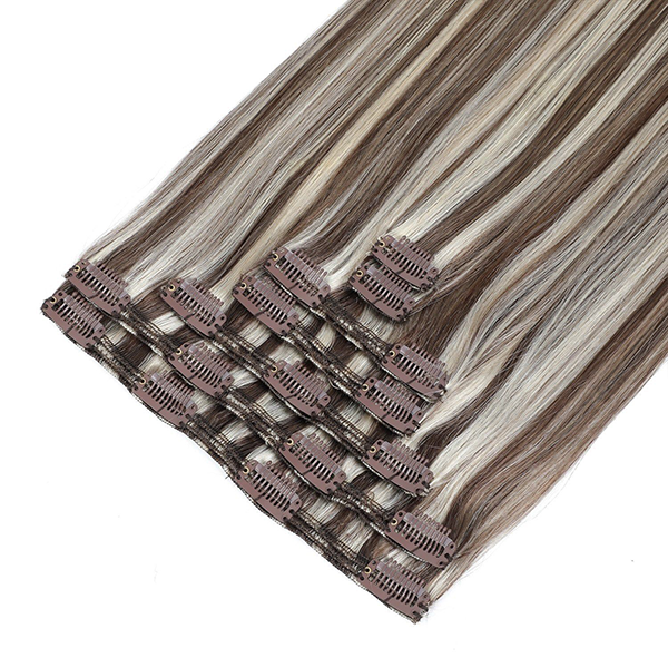 Hot Selling Seamless Clip in Hair Extensions European Virgin  Hair