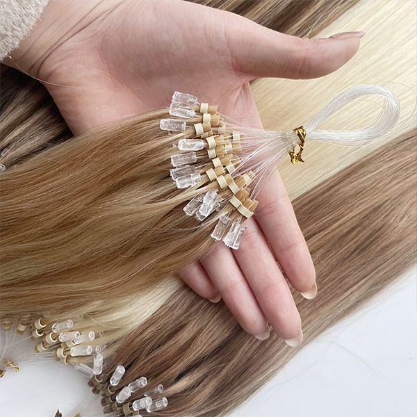 Remy Micro Loop Links Straight Style Micro Ring Hair Extensions