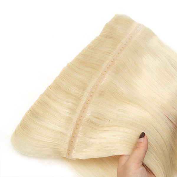 Hot Selling European Holes Weft Hair Extensions Twin Double Genius Butterfly Weft