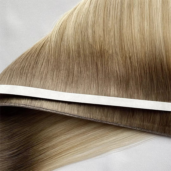 European Hair Extension Raw Tape Weft Hair Extension