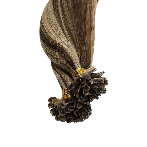 Double Drawn Cuticle Aligned Human Hair U Tips Ombre Human Keratin Tip Hair Extensions