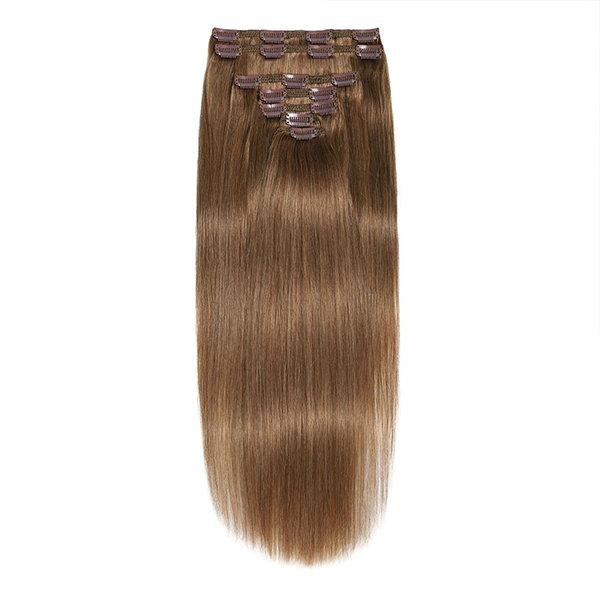 Remy Human Virgin Hair Clip in Hair Extension 