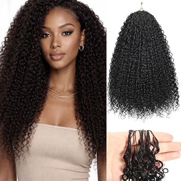 Feathers Crochet Hair Extensions Raw Virgin Human Hair 