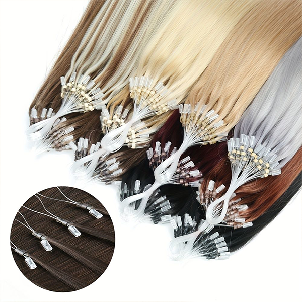 Loop Hair Micro Ring Human Hair Micro Loop Links Hair Extensions