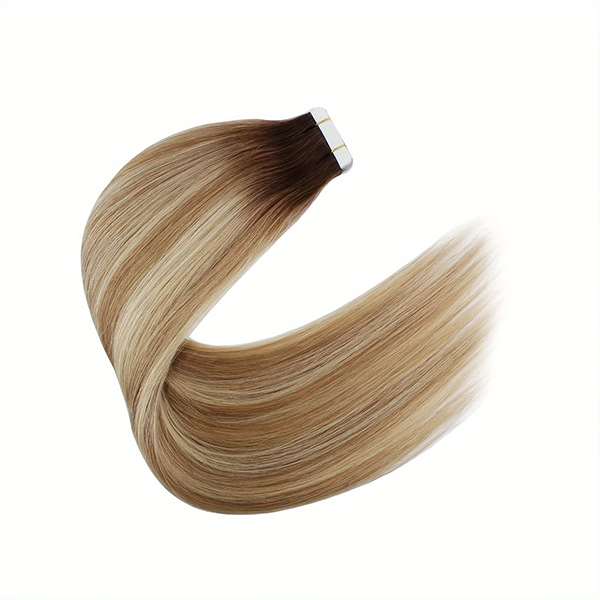 100 Human Hair 20 Inch Ombre Tape In Hair Extensions