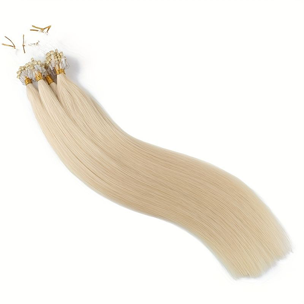 Wholesale Remy Hair Extensions Straight Micro Link Keratin Virgin Hair