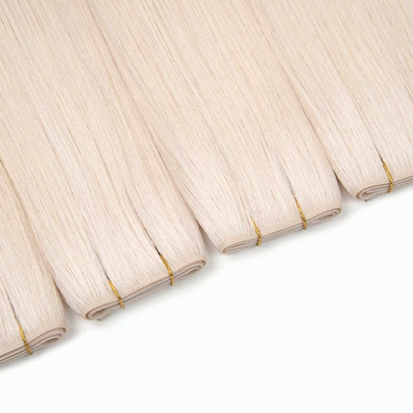 New Design Twin Tab Hole Human Hair Butterfly Weft Extension